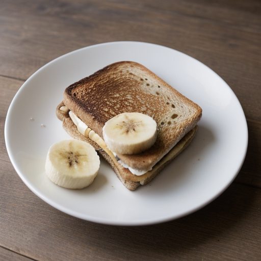 French-Toasted Banana Sandwich recipe image