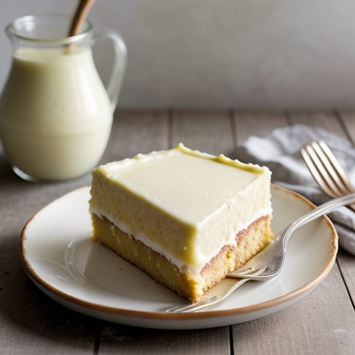 Fresca Cake With Maraschino Frosting recipe image