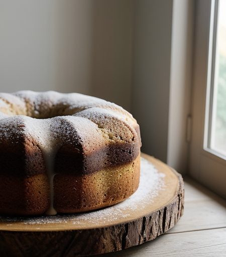 Fresh Apple & Almond Pound Cake recipe image