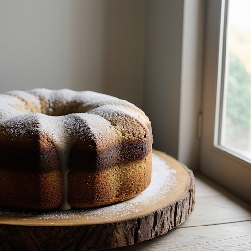 Fresh Apple & Almond Pound Cake recipe image