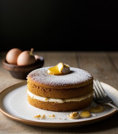 Fresh Apple Cake W/Sauce recipe image