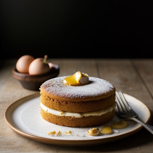 Fresh Apple Cake W/Sauce recipe image