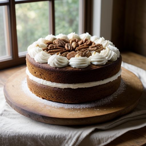 Fresh Apple Nut Cake recipe image