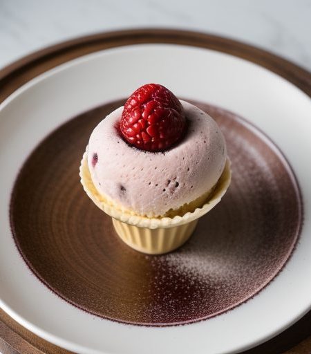Fresh Berry Tulip W/White Chocolate "Ice Cream recipe image