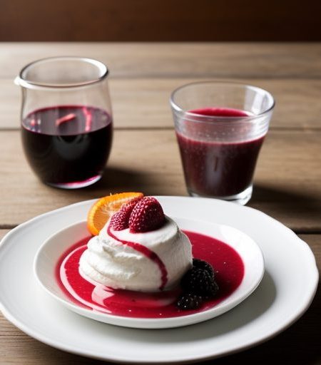 Fresh Berry and Wine Coulis recipe image