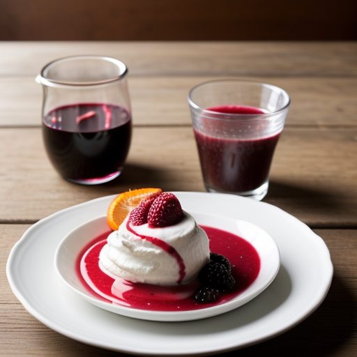 Fresh Berry and Wine Coulis recipe image