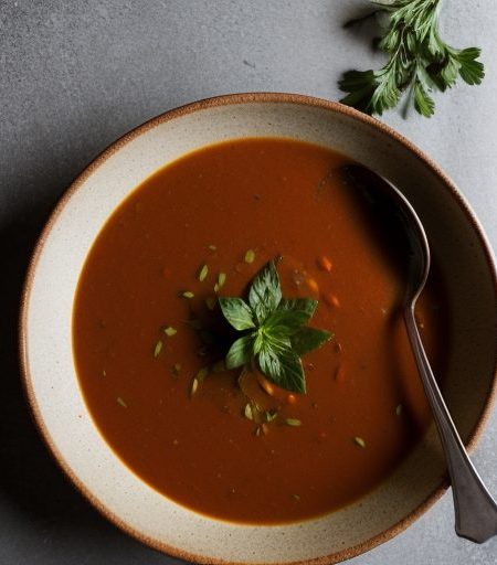 Fresh California Tomato Summer Soup recipe image