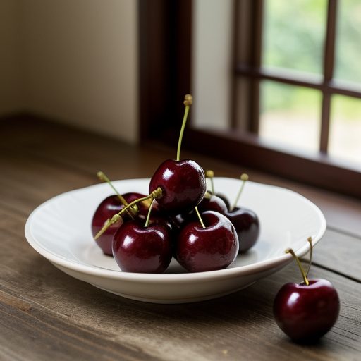 Fresh Cherries in Grappa recipe image