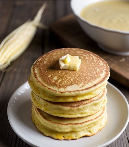 Fresh Corn Pancakes - Country Living recipe image