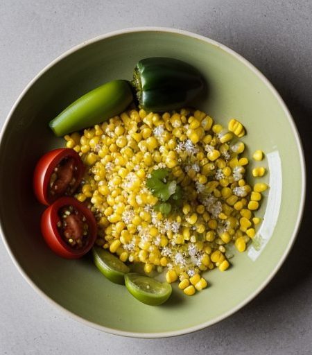 Fresh Corn and Salsa recipe image