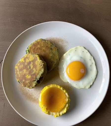 Fresh Corn and Sausage Fritters recipe image