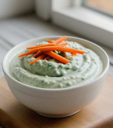 Fresh Garlic Vegetable Dip recipe image