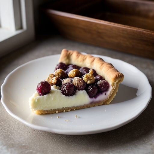 Fresh Grape Crostata recipe image