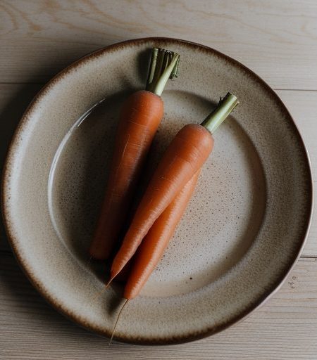 Fresh Grapes and Carrots recipe image