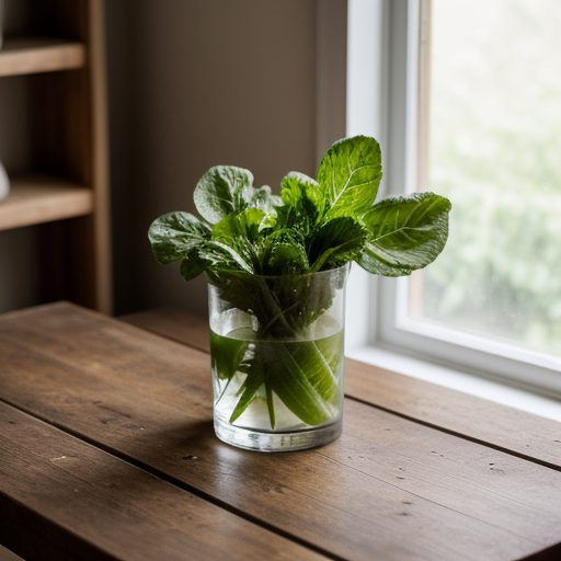 Fresh Herb~ Lettuce~ & Cucumber Salad recipe image