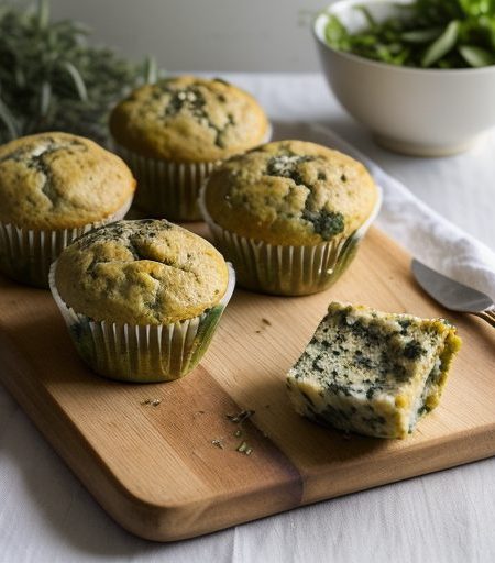 Fresh Herb-Yogurt Muffins (3.5 PTS recipe image