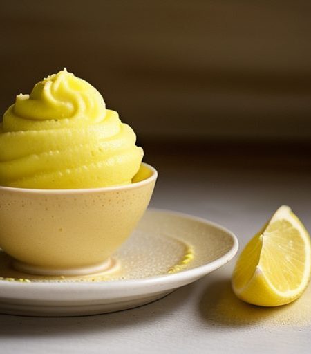 Fresh Lemon Sorbet recipe image