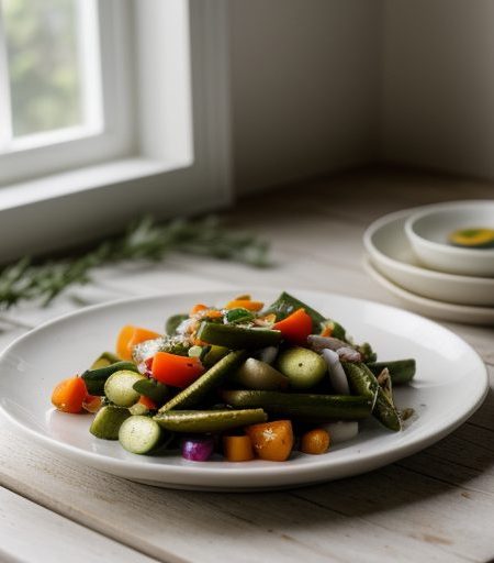Fresh Marinated Vegetables recipe image
