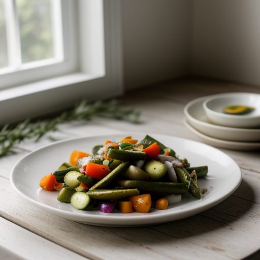 Fresh Marinated Vegetables recipe image