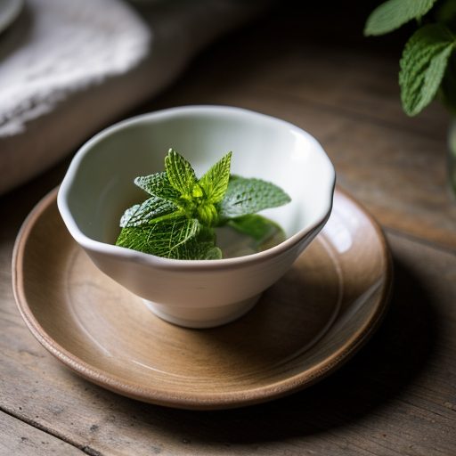 Fresh Mint Liqueur recipe image