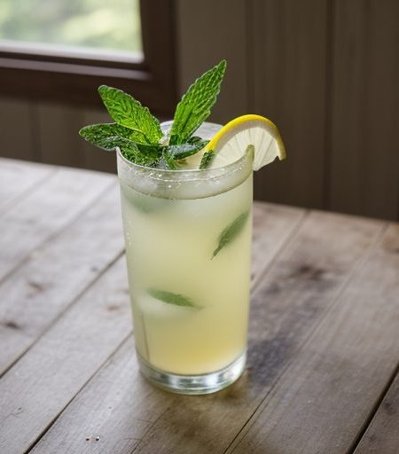 Fresh Mint and Ginger Lemonade - Bon Appetit recipe image