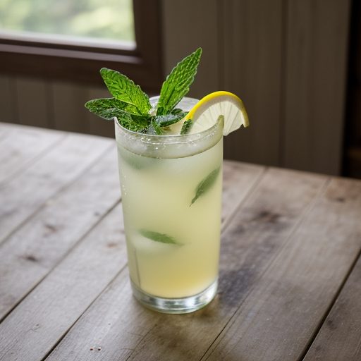 Fresh Mint and Ginger Lemonade - Bon Appetit recipe image