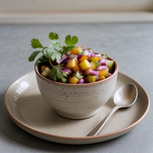 Fresh Nectarine Salsa recipe image