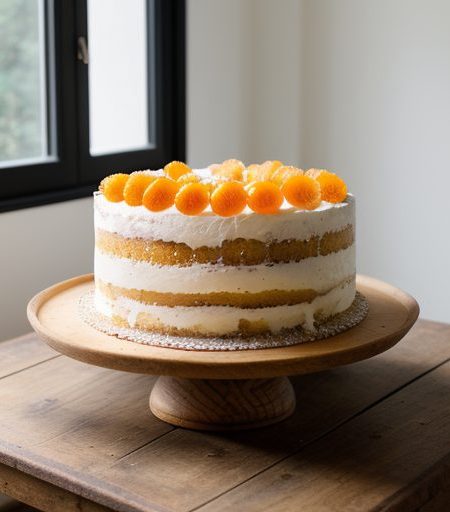 Fresh Orange Cake recipe image