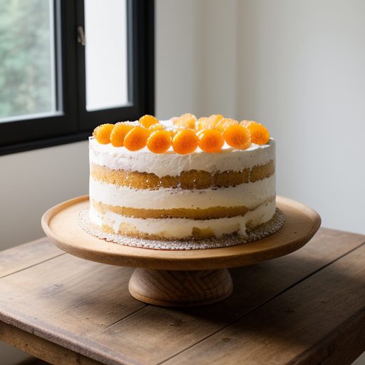 Fresh Orange Cake recipe image
