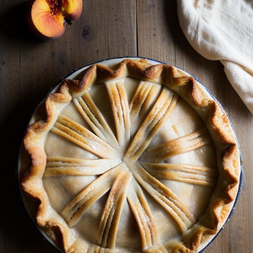Fresh Peach Pie recipe image