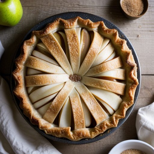Fresh Pear & Apple Pie recipe image