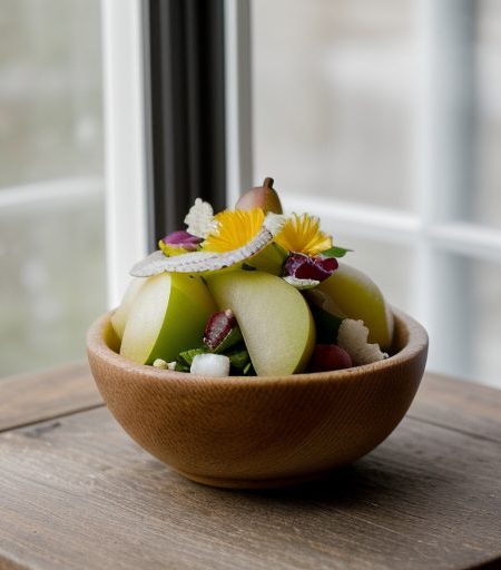 Fresh Pear Salad recipe image