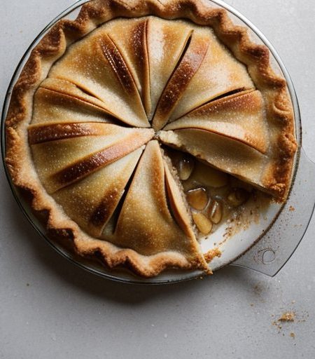 Fresh Pear and Apple Pie recipe image