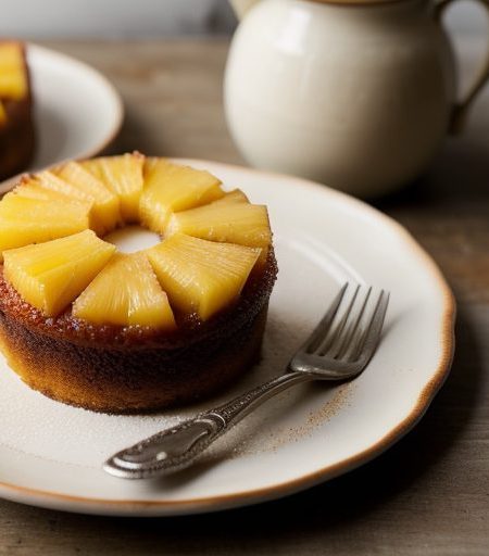 Fresh Pineapple Upside-Down Cake recipe image