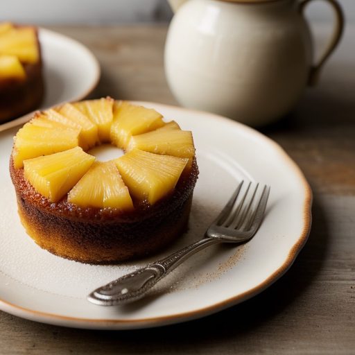 Fresh Pineapple Upside-Down Cake recipe image