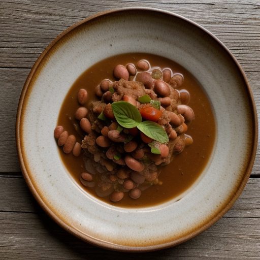 Fresh Pinto Beans With Tomatoes recipe image