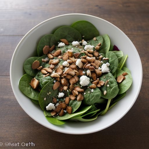 Fresh Spinach Salad (M_c-Tx recipe image