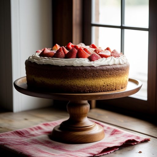 Fresh Strawberry Coffeecake recipe image