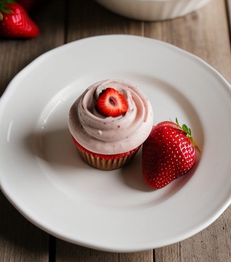 Fresh Strawberry Frosting recipe image