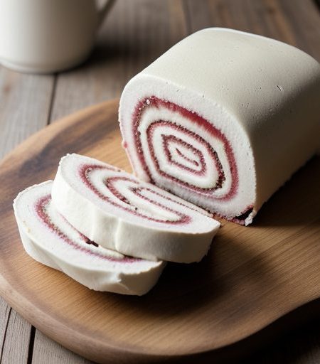 Fresh Strawberry Jelly Roll recipe image
