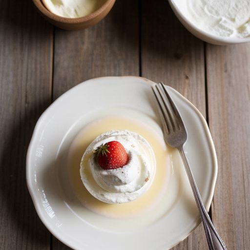 Fresh Strawberry Layer Pudding recipe image