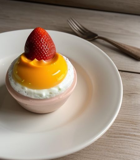 Fresh Strawberry Mousse recipe image