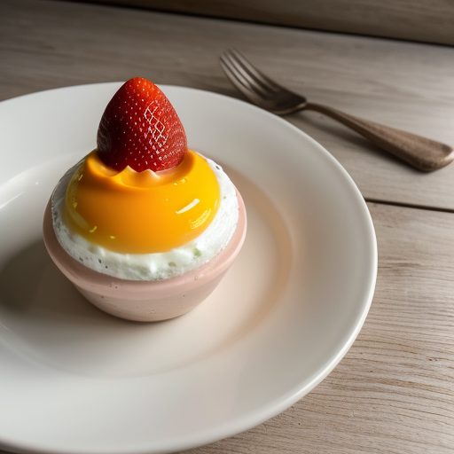 Fresh Strawberry Mousse recipe image