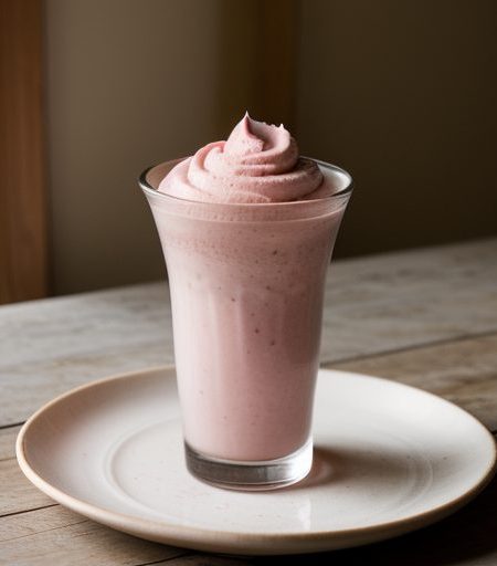 Fresh Strawberry Sherbet recipe image