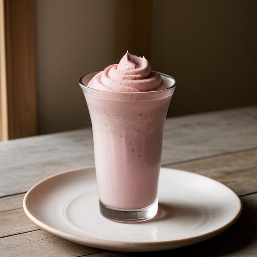 Fresh Strawberry Sherbet recipe image
