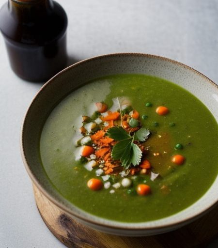 Fresh Sweet Pea Soup recipe image