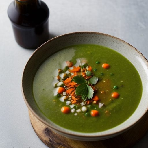 Fresh Sweet Pea Soup recipe image
