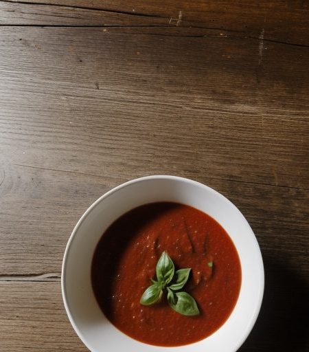 Fresh Tomato & Basil Sauce (Vegan recipe image