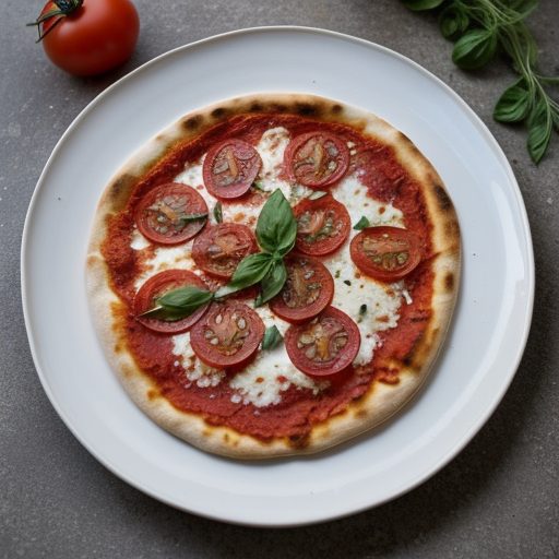 Fresh Tomato Pizza recipe image