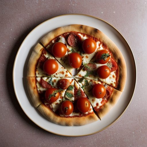 Fresh Tomato Pizzas recipe image